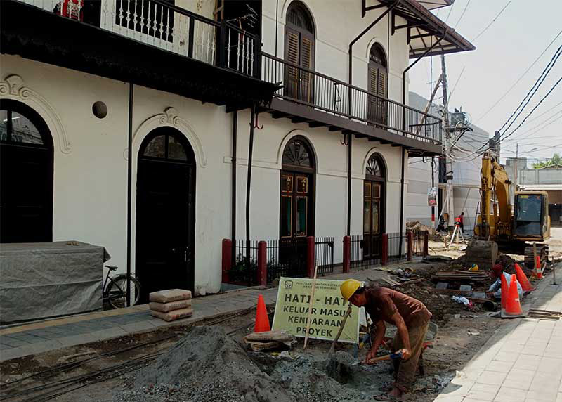 Habiskan Rp183 Miliar, Penataan Kota Lama Semarang Rampung April 2019