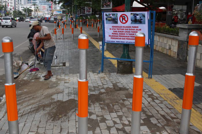 DKI Percepat Pembangunan Fasilitas Pejalan Kaki