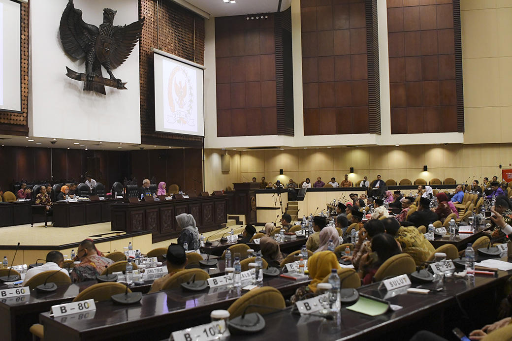 Saran Greenpeace Untuk DPD Di Tiap Rapat