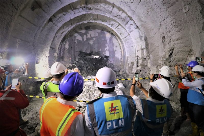 Konstruksi Pembangunan PLTA Jatigede Capai 70%