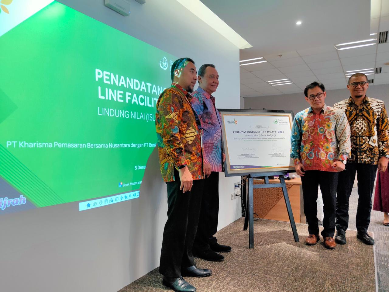 Muamalat-Inacom Teken Kerja Sama, Hadirkan Lindung Nilai Syariah