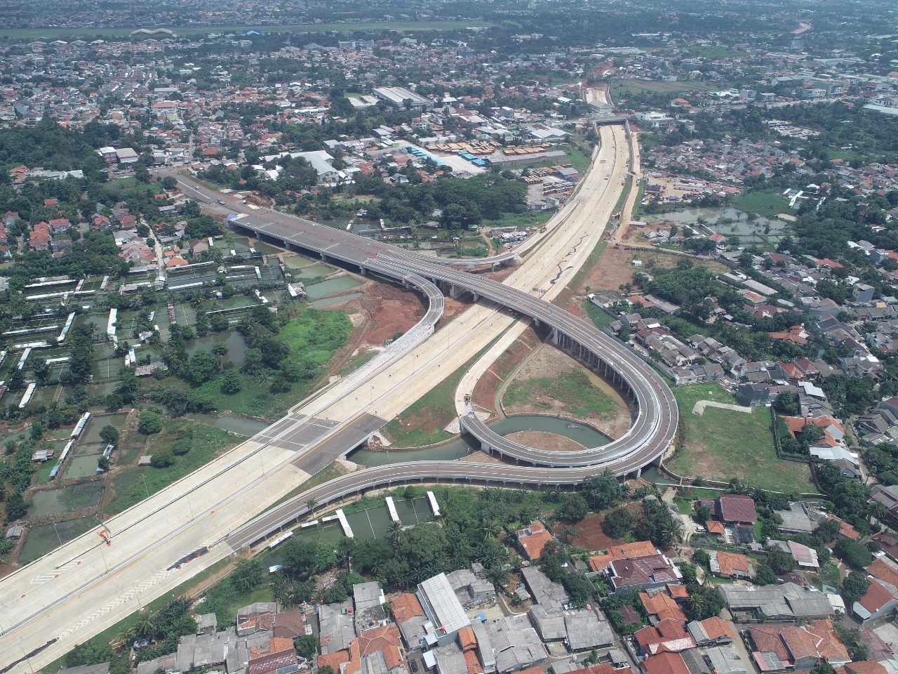 Jalan Tol Serpong – Cinere Ditarget Beroperasi Sebelum Lebaran 2020