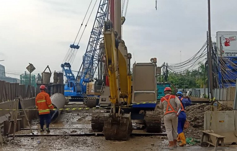 Petugas Antisipasi Pemicu Ledakan di Lokasi Kebocoran Gas