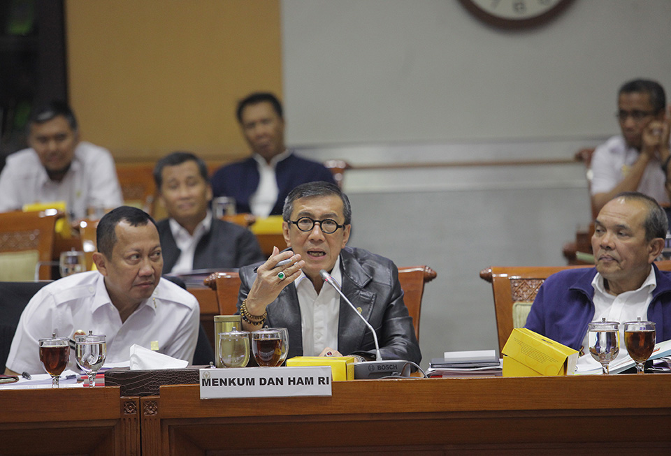 Pernyataan Jokowi Teguran Bagi Yasonna