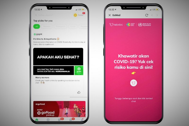 Halodoc dan Gojek Gelar Rapid Test Drive Thru Gratis