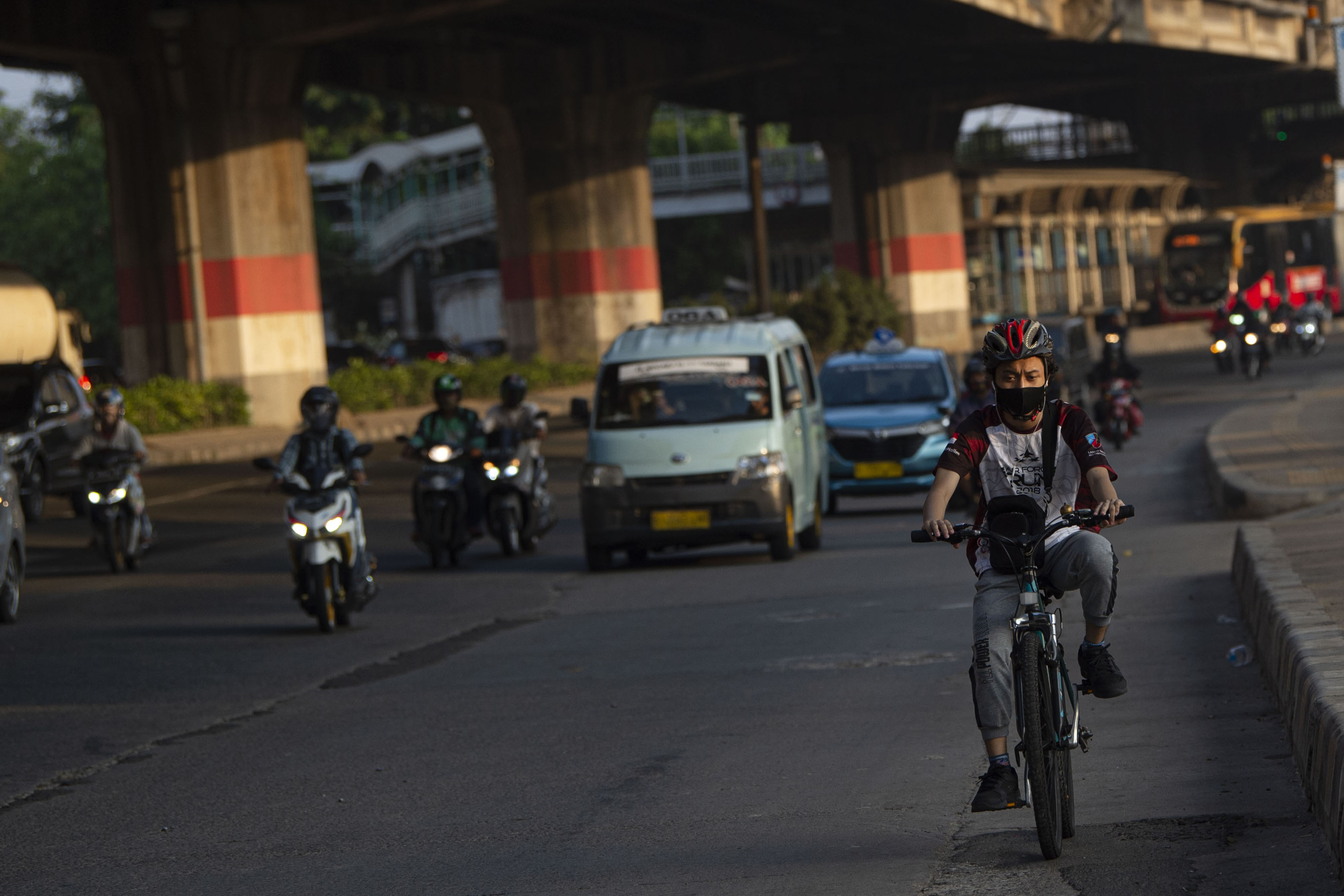 Dishub DKI Belum Serahkan Hasil Kajian Jalur Sepeda di Tol