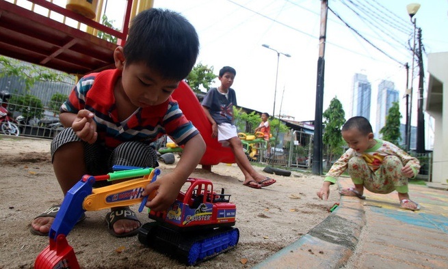 RPTRA Bakal Jadi Lokasi Evakuasi Korban Banjir