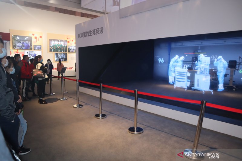 Ada Indonesia di Museum Anti-Covid di Wuhan