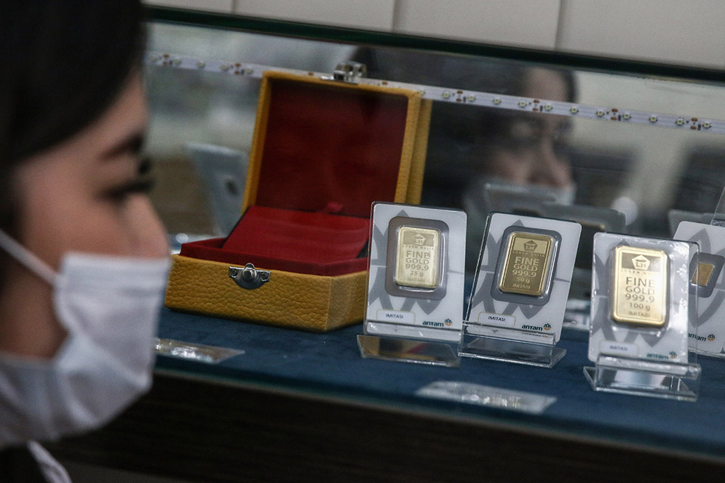 Emas Global Naik Dipicu Ketidakpastian Pasar Saham