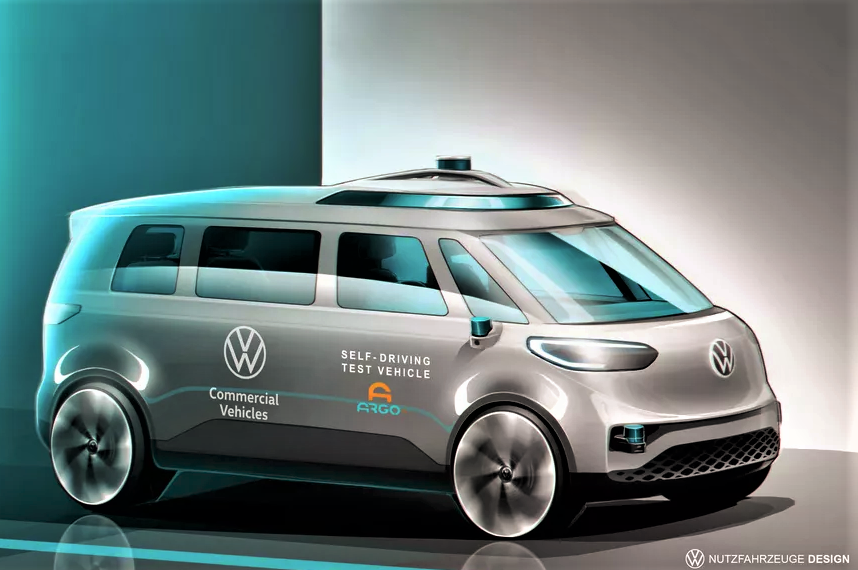 VW Kombil Listrik Tanpa Sopir ID.BUZZ Hadir 2022