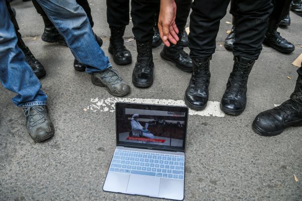 Mahfud Tanggapi Eksepsi Rizieq Soal Kerumunan