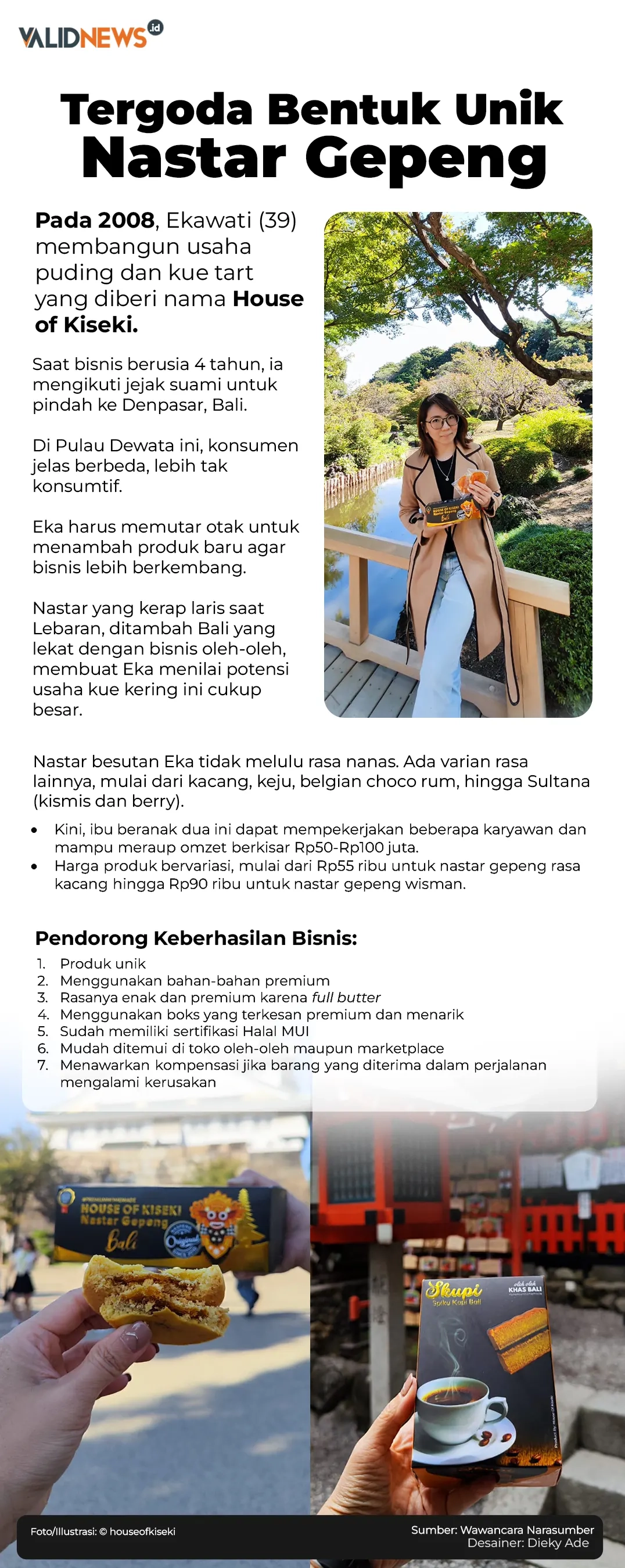 Tergoda Bentuk Unik Nastar Gepeng