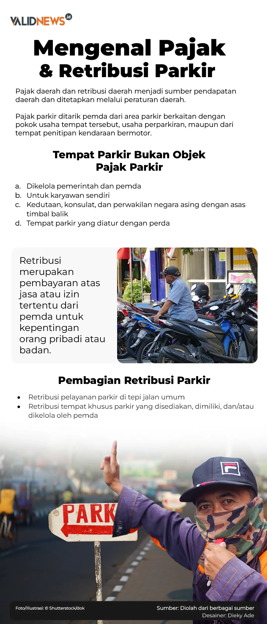 Mengenal Pajak & Retribusi Parkir