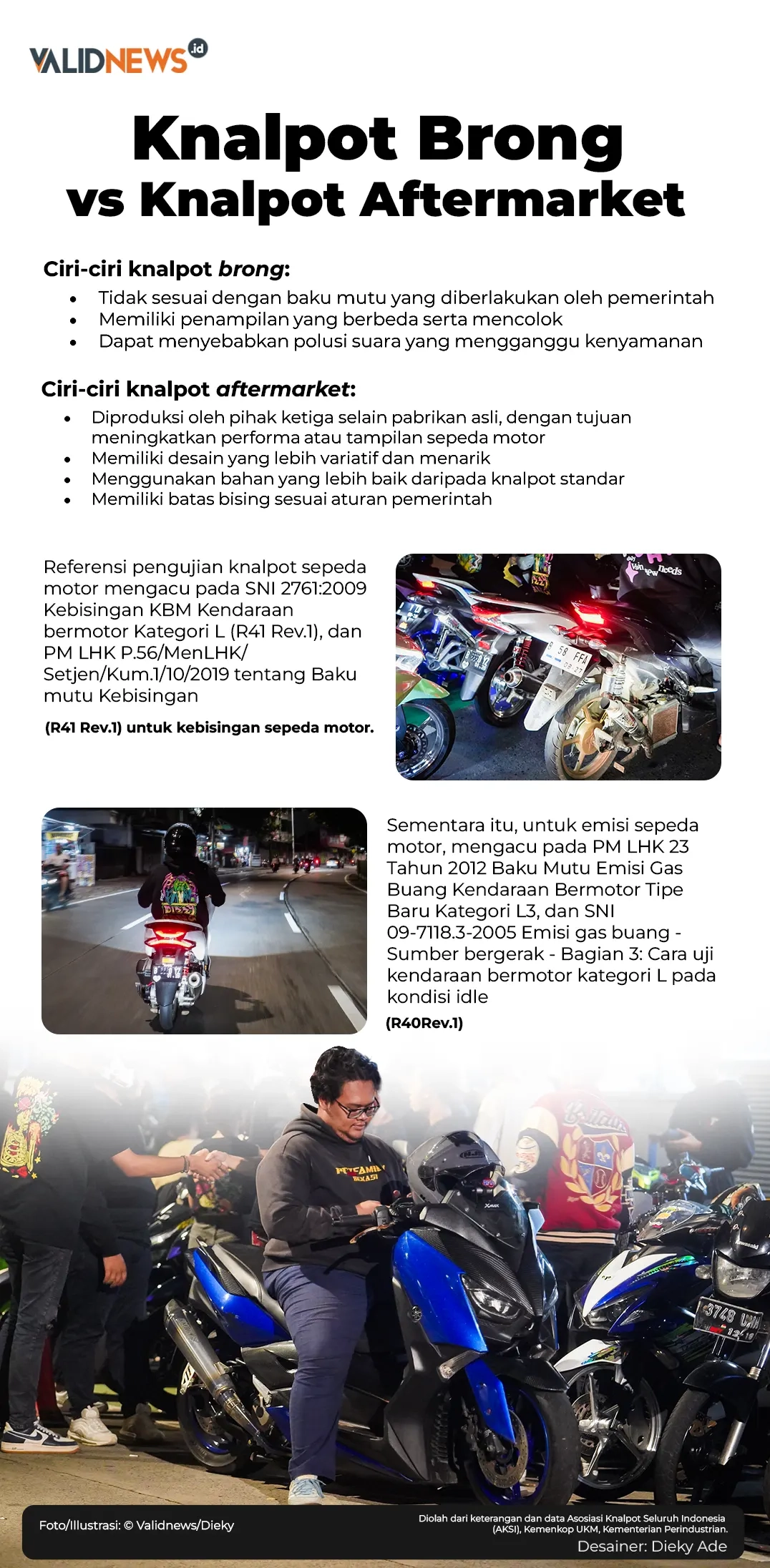 Knalpot Brong vs Knalpot Aftermarket