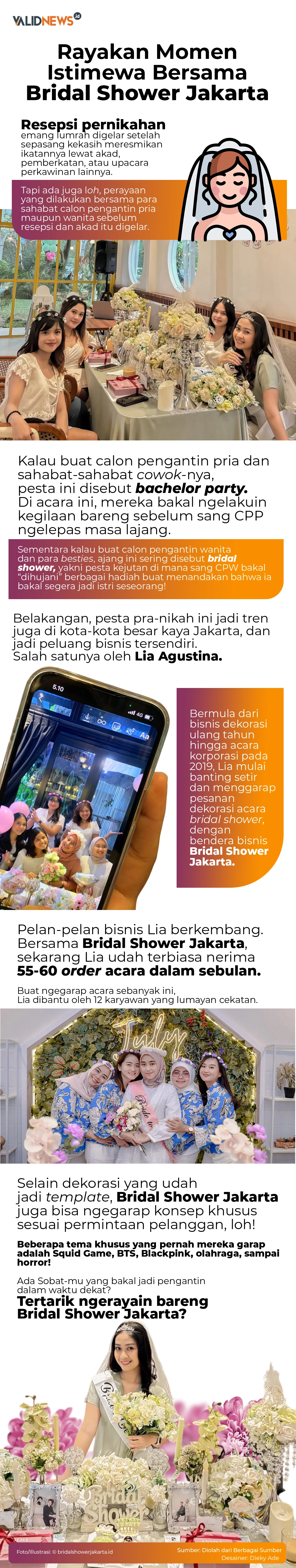 Momen Istimewa Bersama Bridal Shower Jakarta