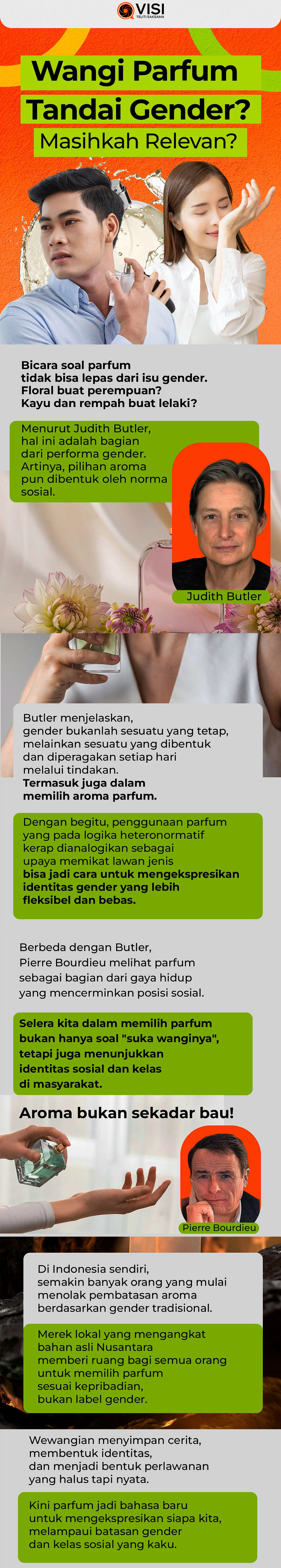 Wangi Parfum Tandai Gender? Masihkah Relevan?