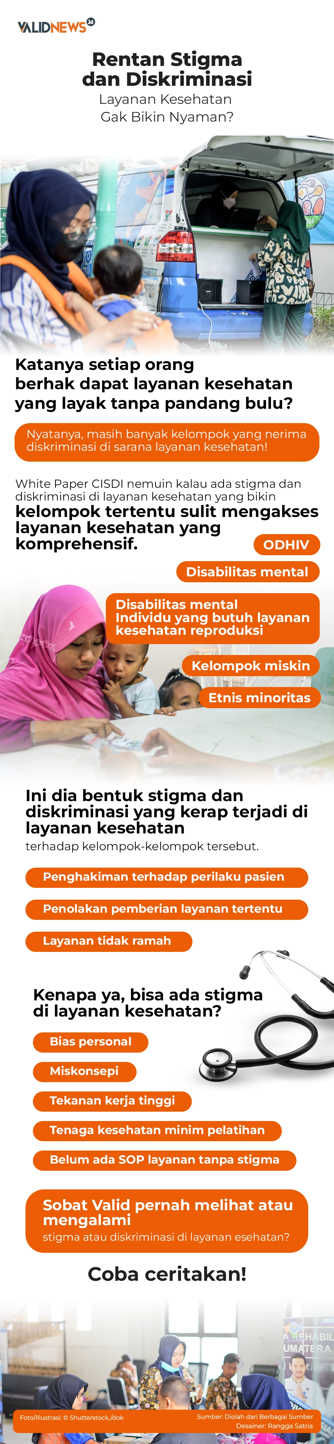 Rentan Stigma dan Diskriminasi