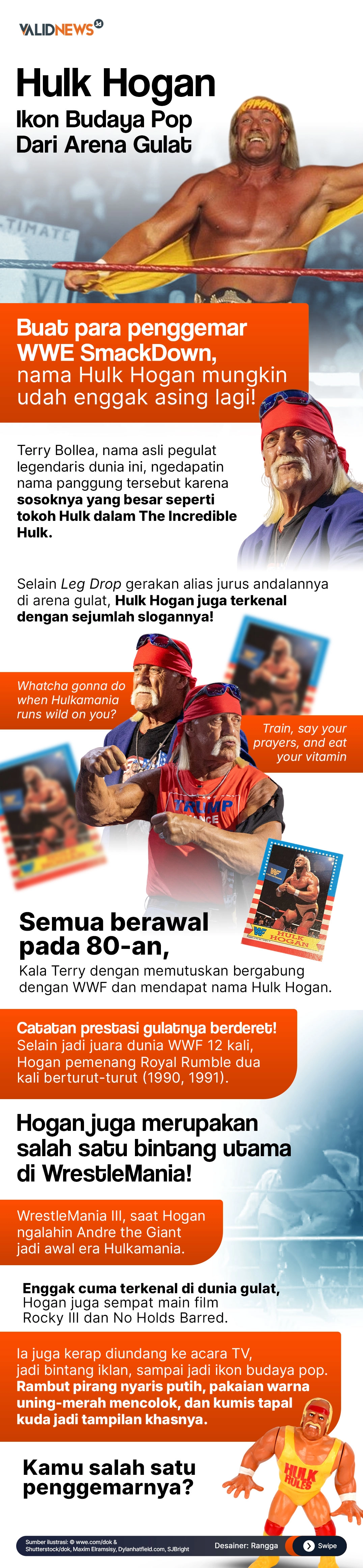 Hulk Hogan Ikon Budaya Pop Dari Arena Gulat