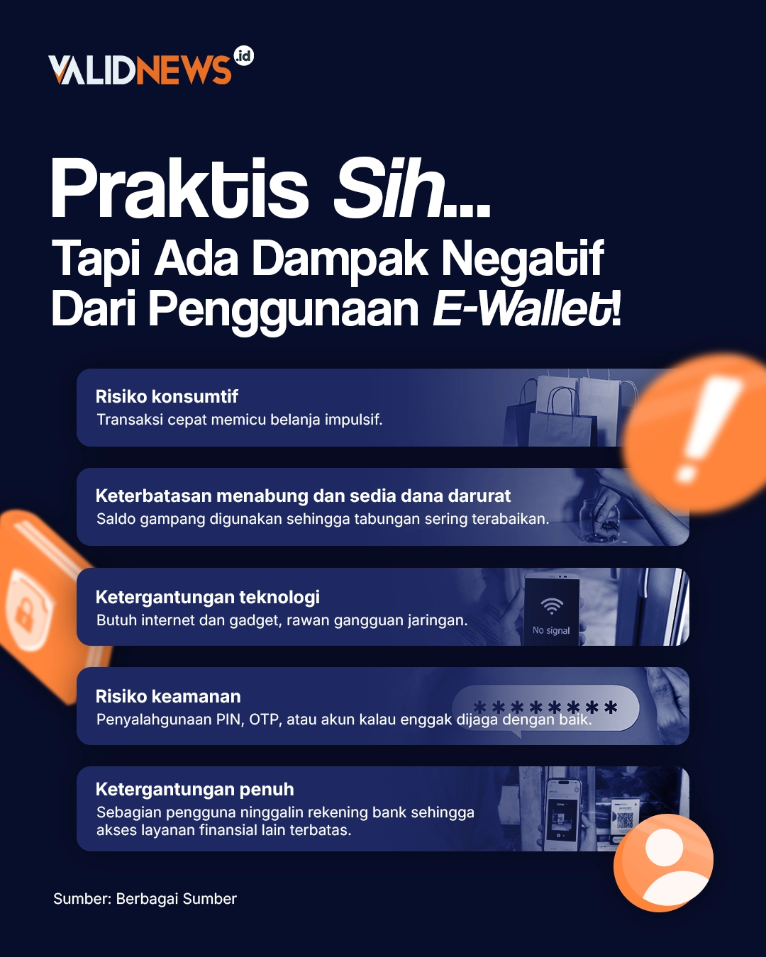 Dampak Negatif Dari Penggunaan E-Wallet