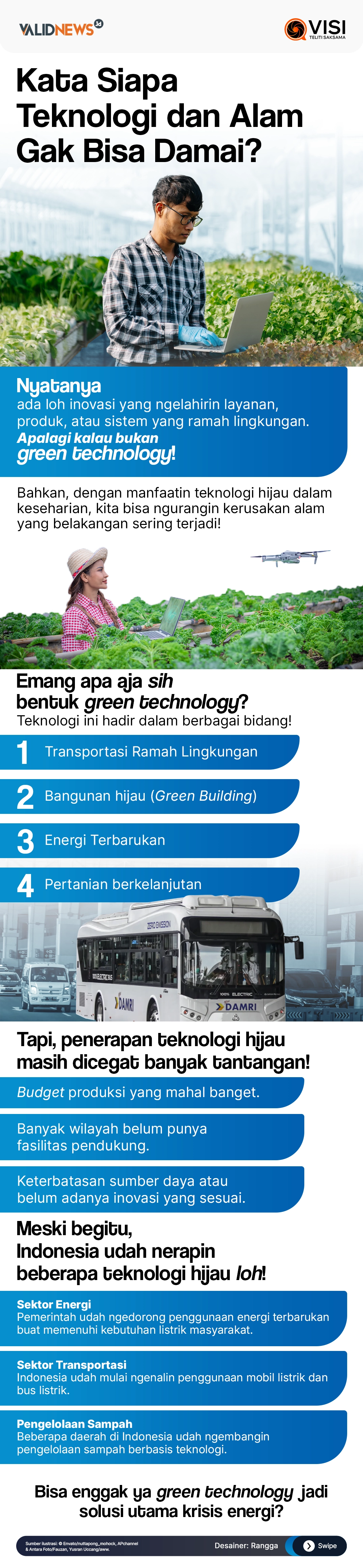 Kata Siapa Teknologi dan Alam Gak Bisa Damai?