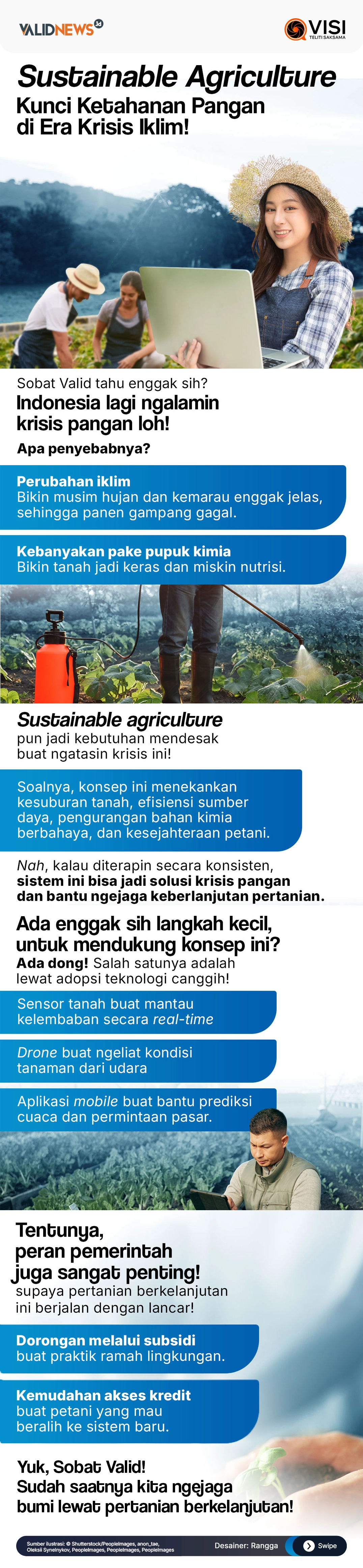 Sustainable Agriculture Kunci Ketahanan Pangan