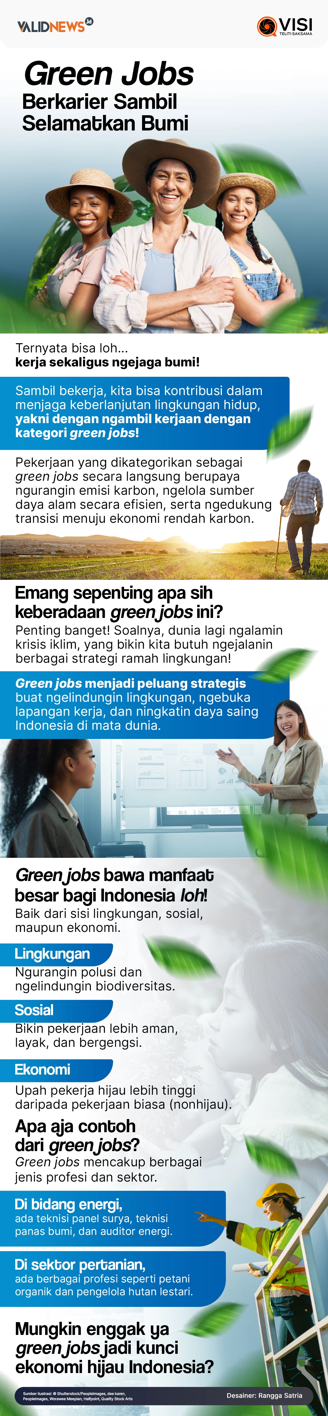 Green Jobs Berkarier Sambil Selamatkan Bumi
