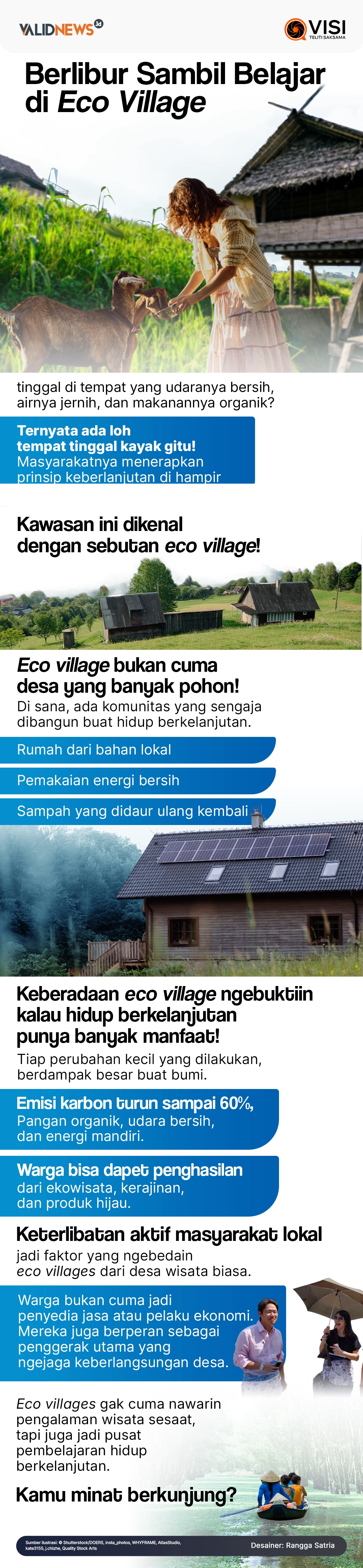Berlibur Sambil Belajar di Eco Village