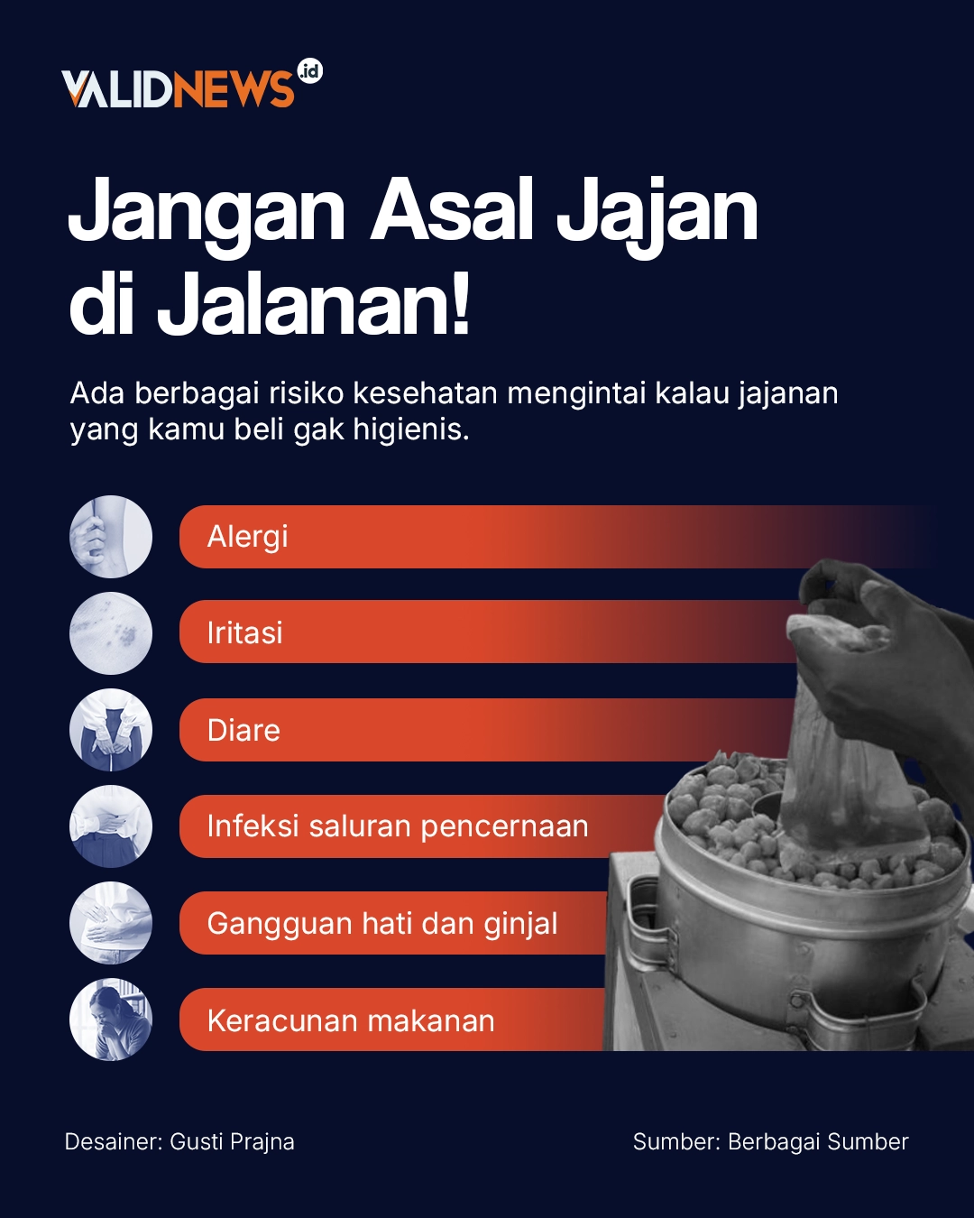 Jangan Asal Jajan di Jalanan!