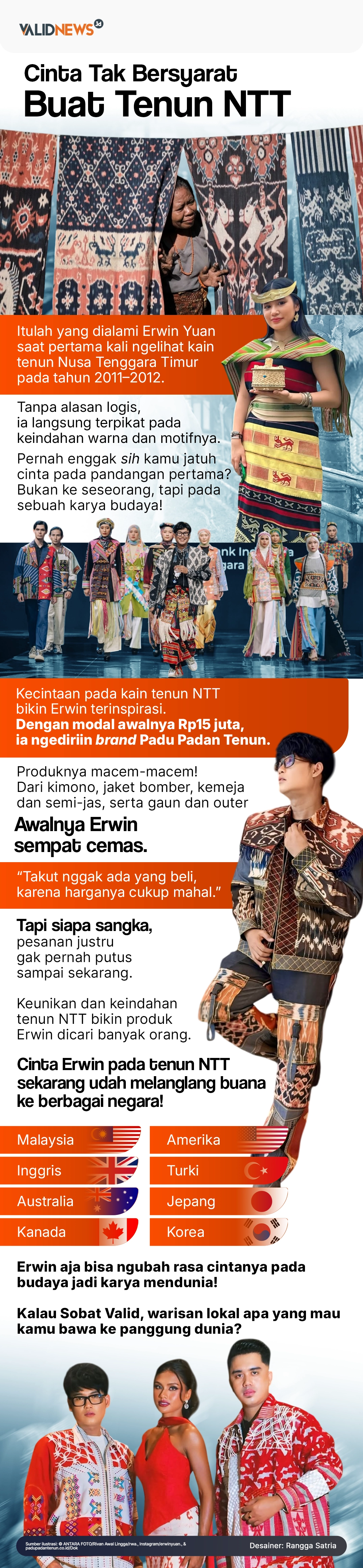 Cinta Tak Bersyarat  Buat Tenun NTT