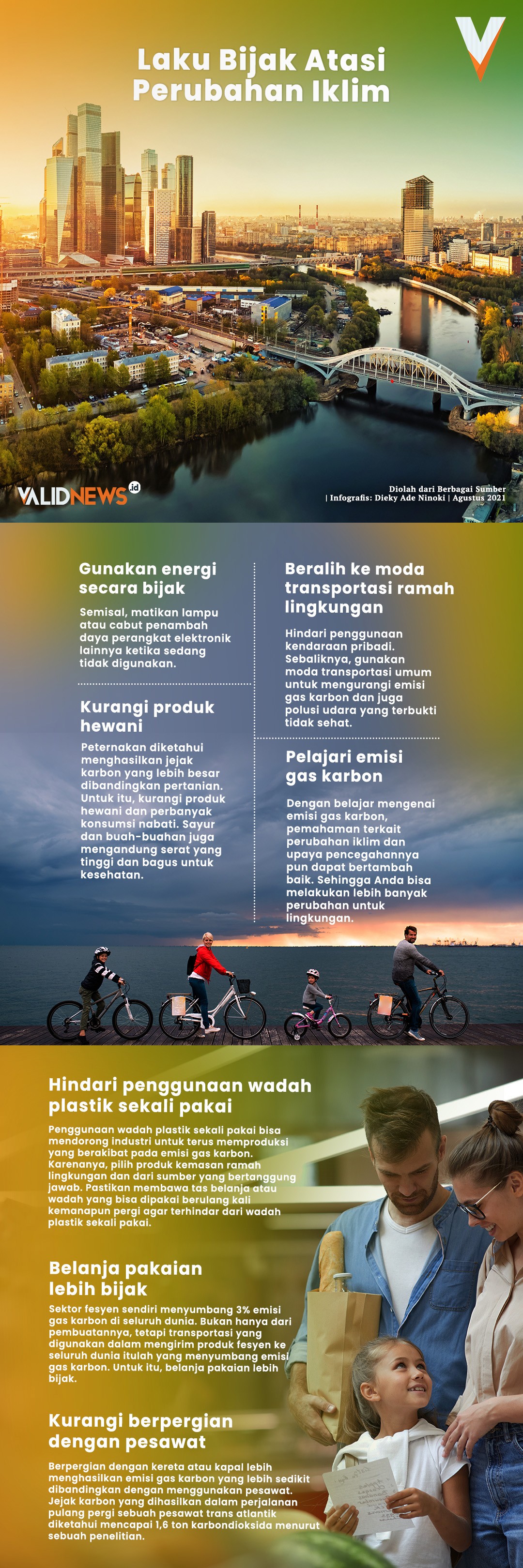 Laku Bijak Atasi Perubahan Iklim