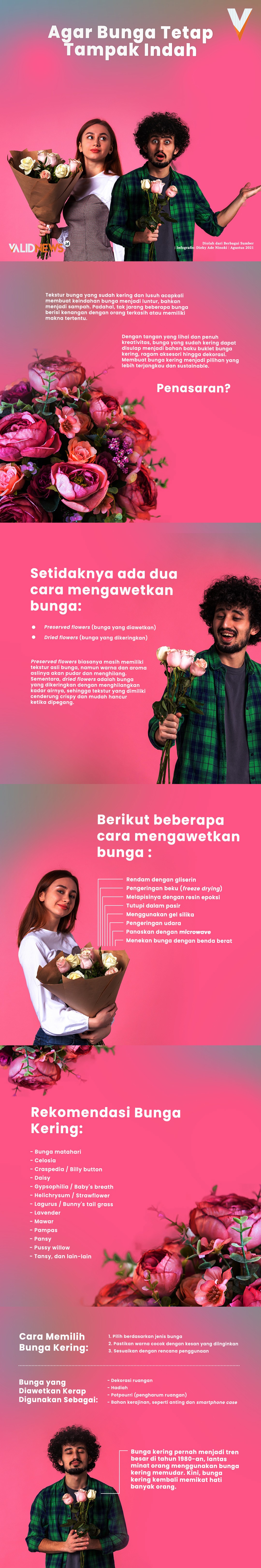 Agar Bunga Tetap Tampak Indah