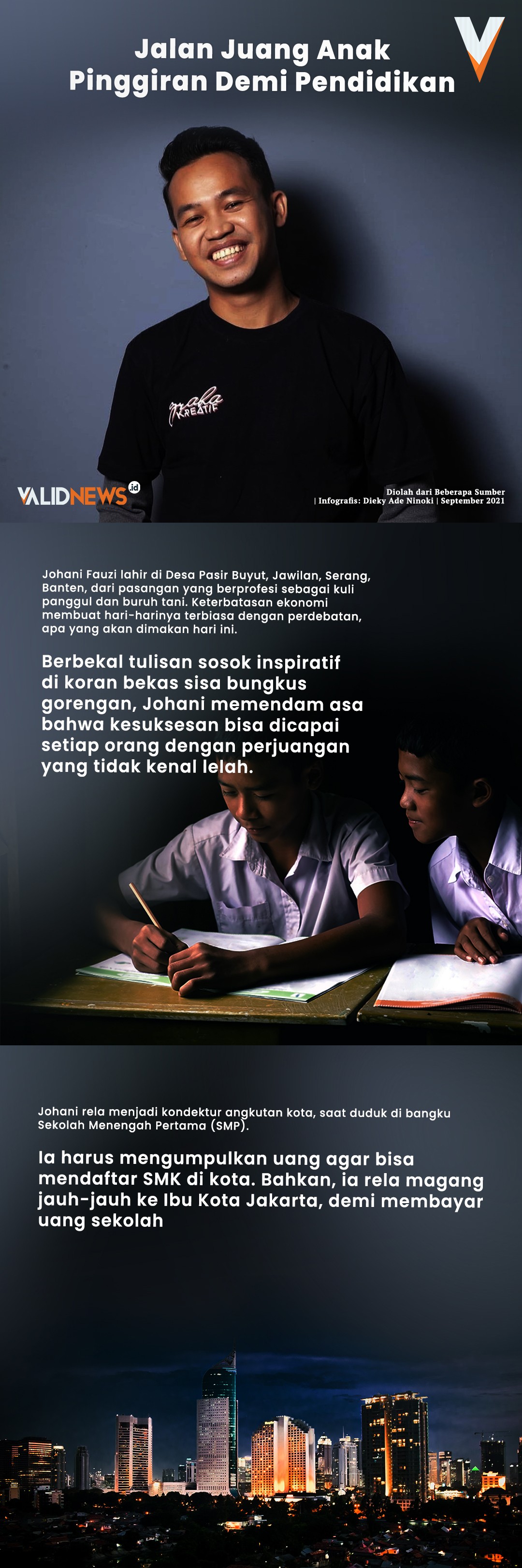 Jalan Juang Anak Pinggiran Demi Pendidikan