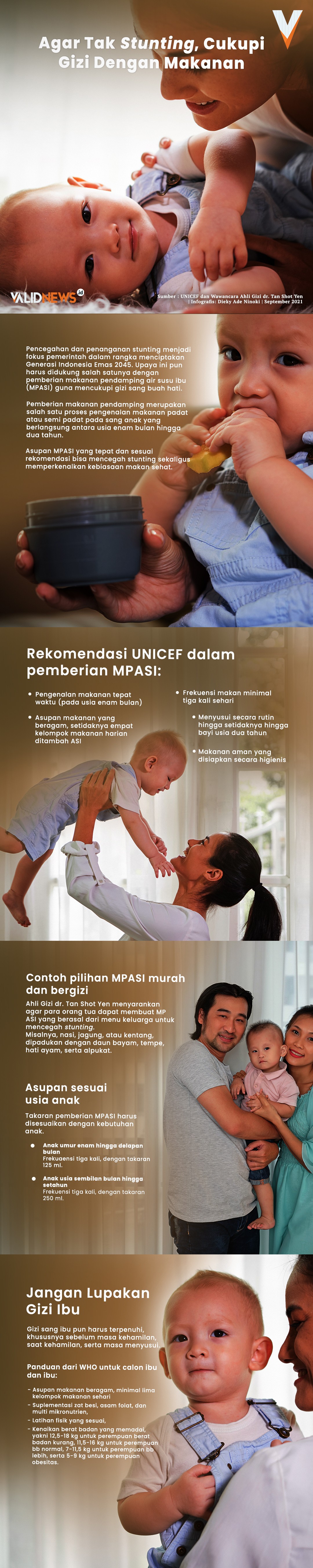 Pentingnya Makanan Pendamping Cegah Stunting