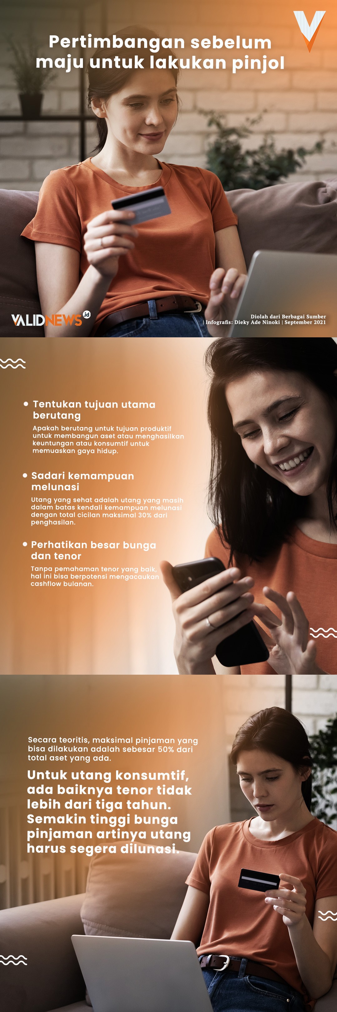 Pertimbangan sebelum maju untuk lakukan pinjol