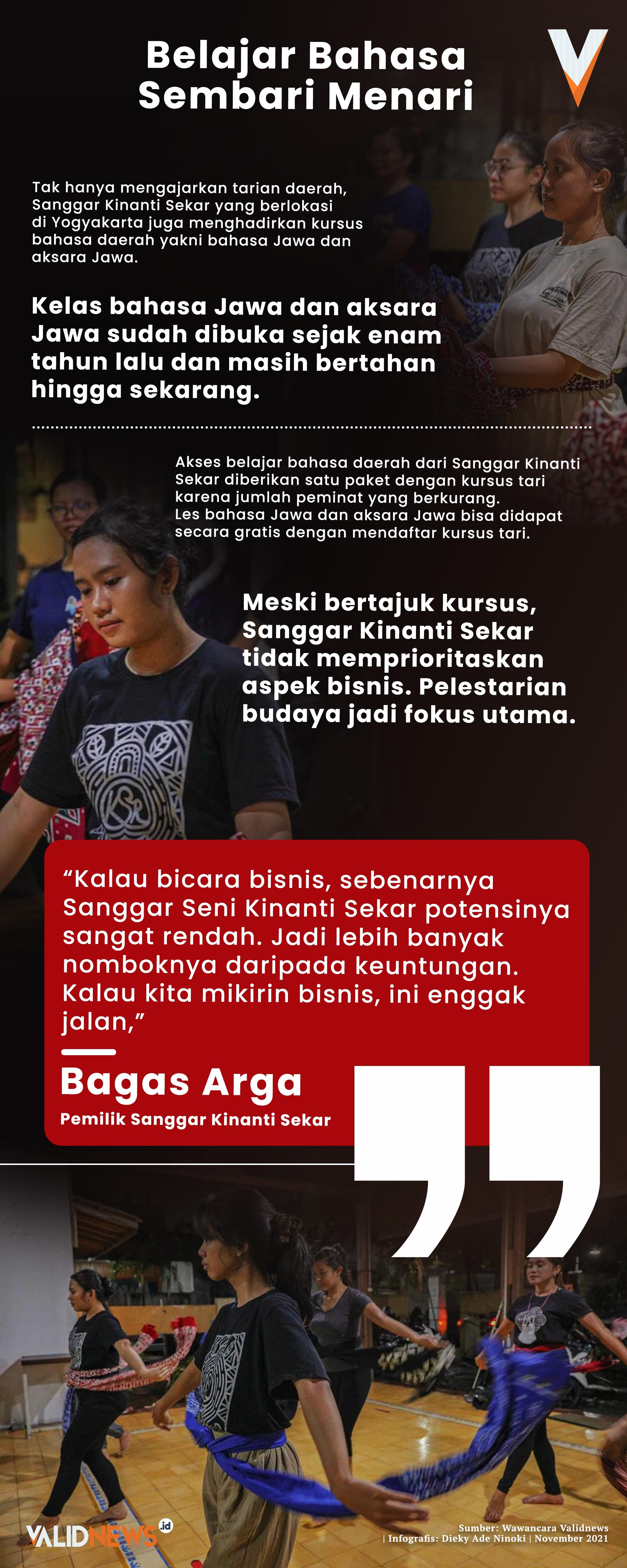 Belajar Bahasa Sembari Menari