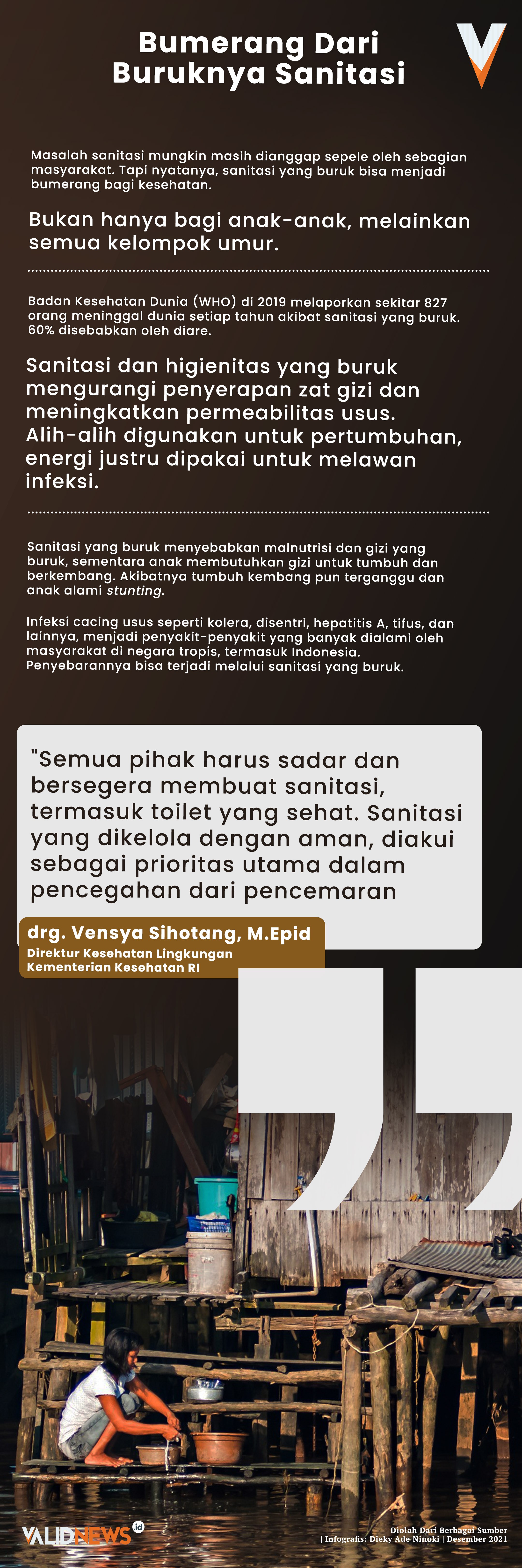 Bumerang Dari Buruknya Sanitasi