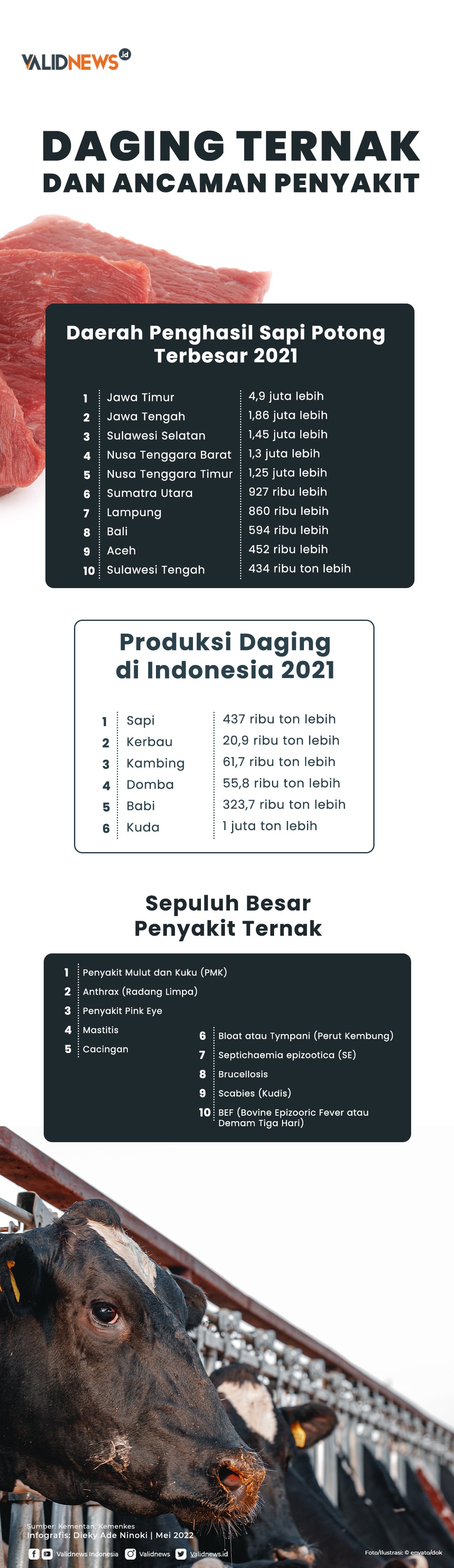 Daging Ternak dan Ancaman Penyakit