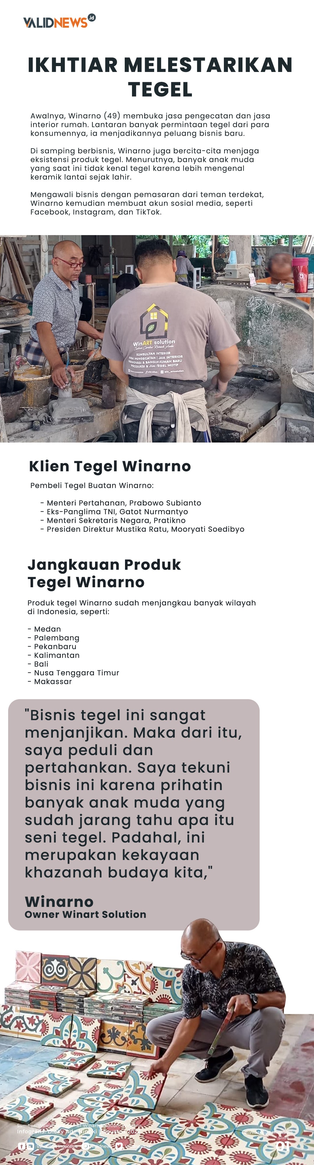 Ikhtiar Melestarikan Tegel