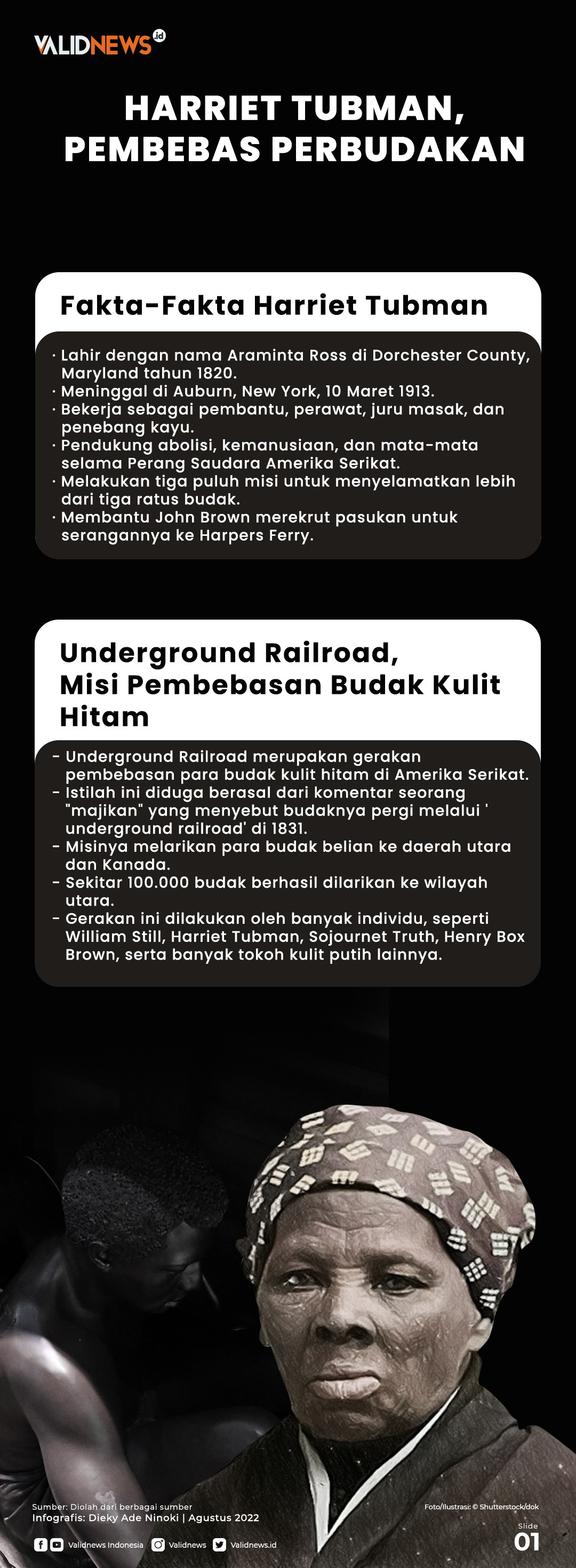 Harriet Tubman, Pembebas Perbudakan