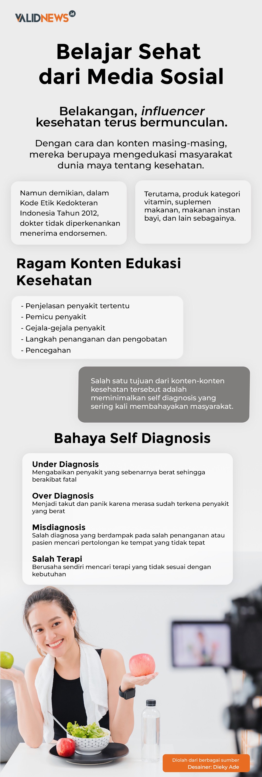 Belajar Sehat dari Media Sosial