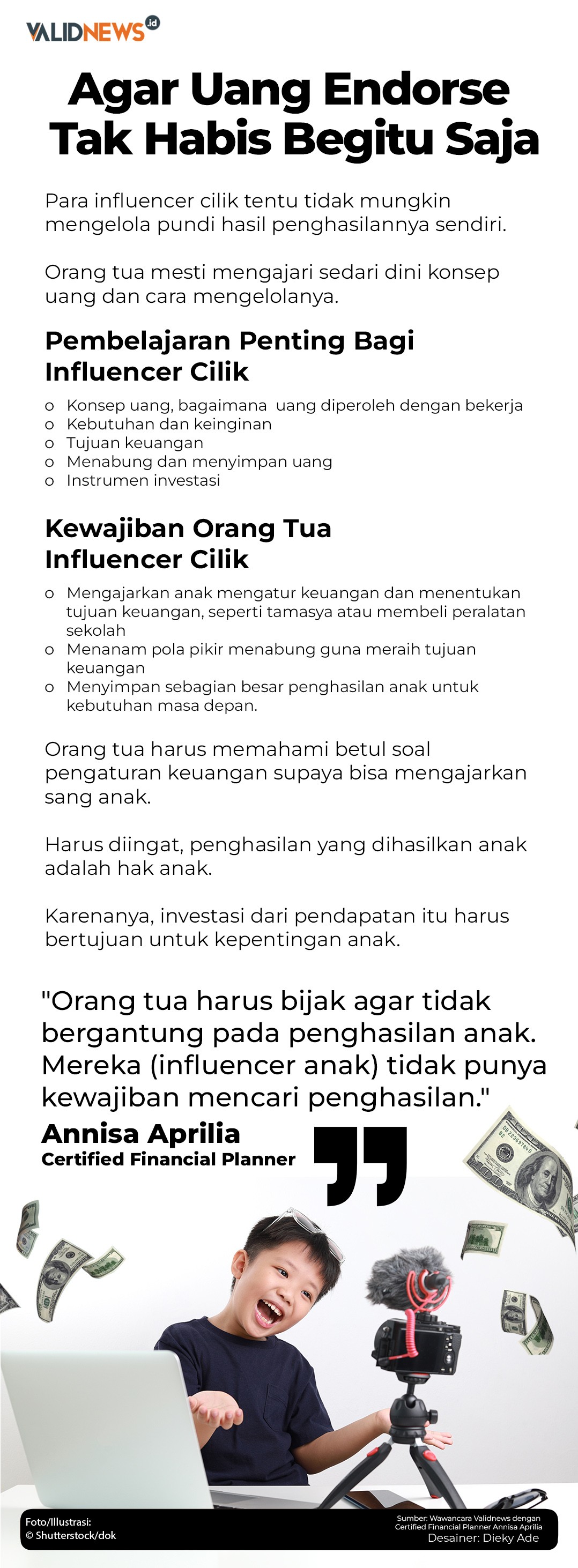 Agar Uang Endorse Tak Habis Begitu Saja