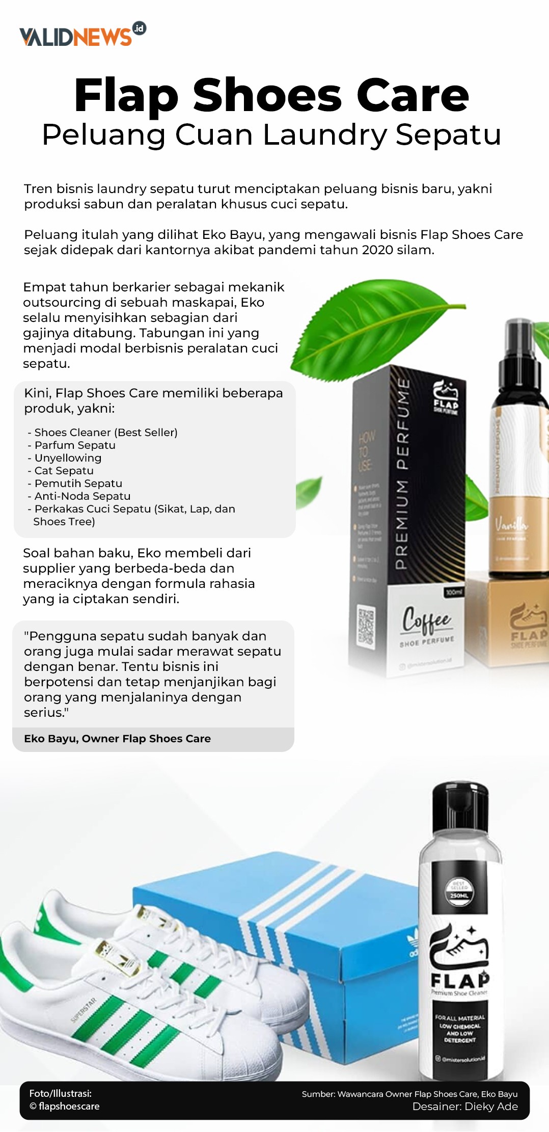 Flap Shoes Care Peluang Cuan Laundry Sepatu