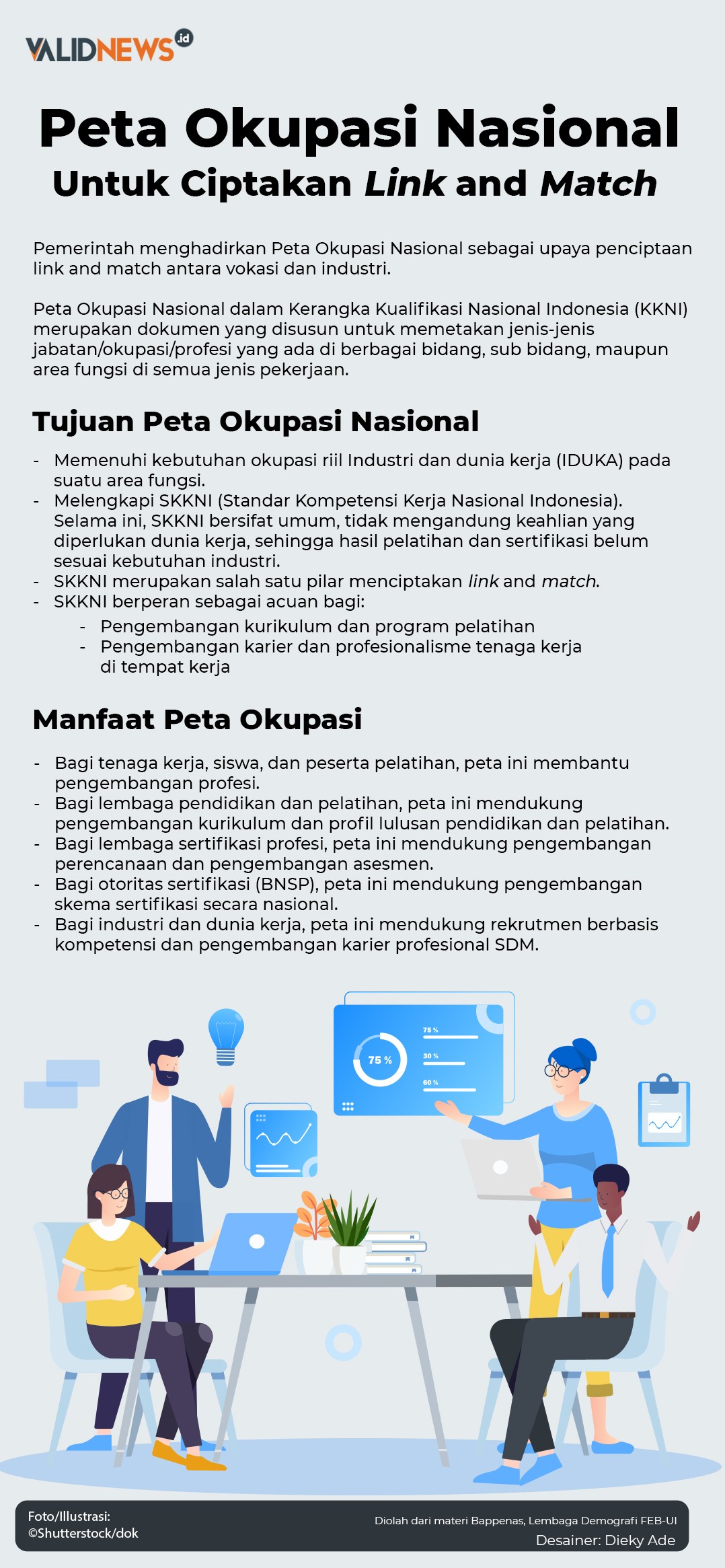 Peta Okupasi Nasional, Ciptakan Link and Match