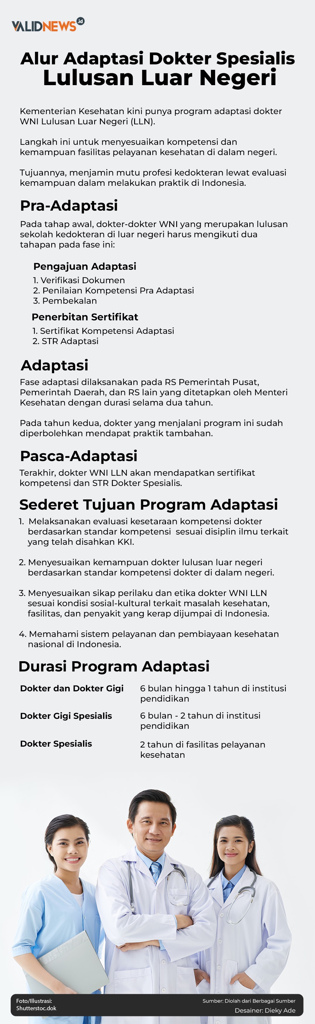 Alur Adaptasi Dokter Spesialis Lulusan Luar Negeri
