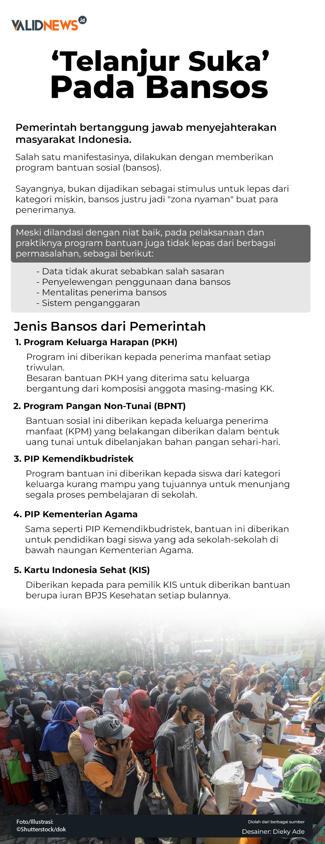 ‘Telanjur Suka’ Pada Bansos