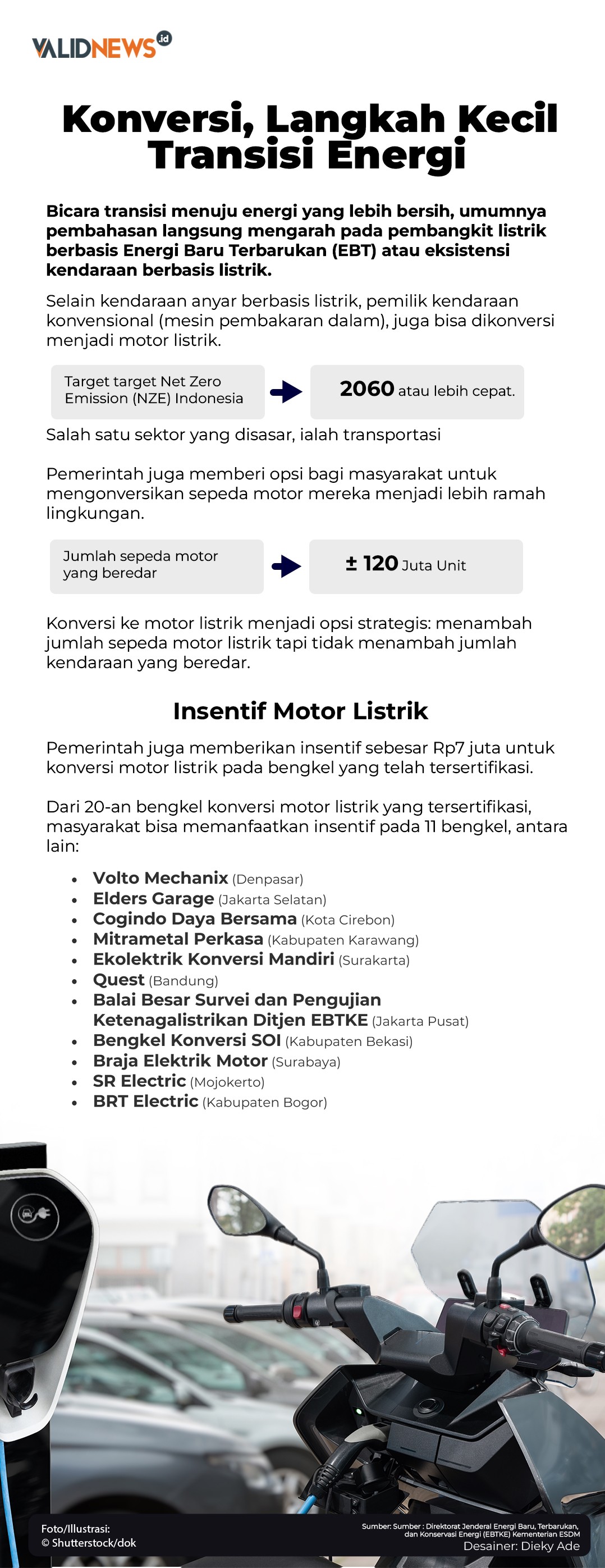 Konversi, Langkah Kecil Transisi Energi