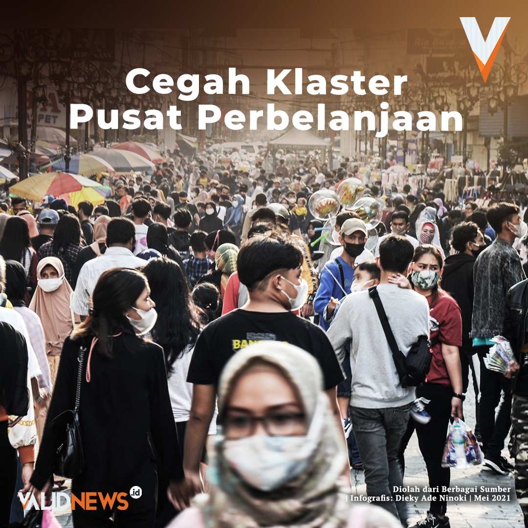 Cegah Klaster Pusat Perbelanjaan