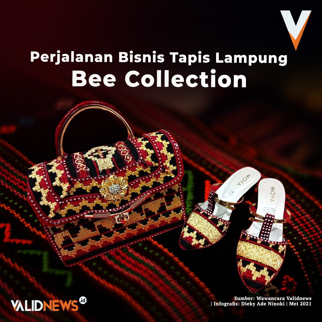 Perjalanan Bisnis Tapis Lampung Bee Collection