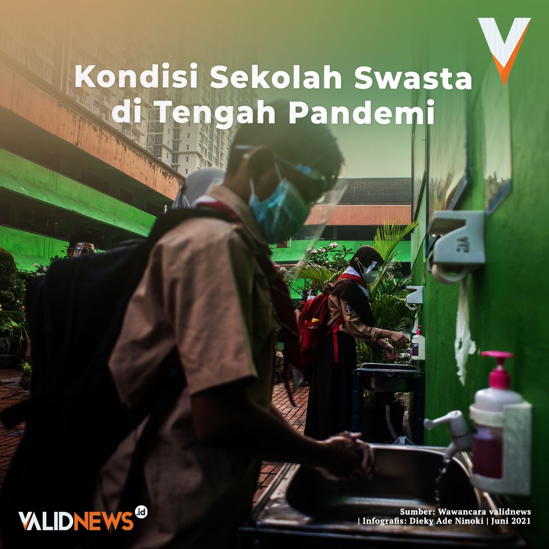 Kondisi Sekolah Swasta di Tengah Pandemi