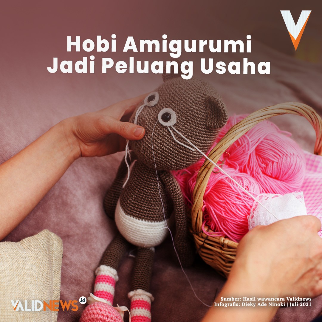 Hobi Amigurumi Jadi Peluang Usaha